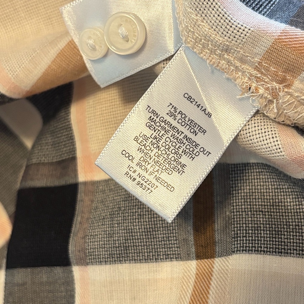Sanctuary plaid shirt size XS - Picture 5 of 5